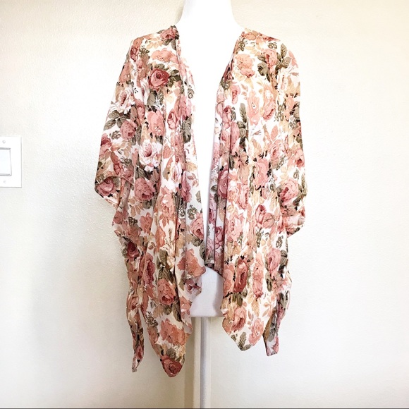 Brandy Melville Other - Brandy Melville Floral Kimono